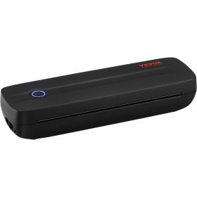 VEVOR Portable Thermal Printer - 2600mAh Battery, 300 DPI, Bluetooth Inkless Mobile Printer for A4, A5 & 8.5" x 11" Thermal Paper, Compatible with iOS
