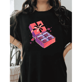 Casual Women's Cotton T-Shirt with Bow Detail - Trendy and Comfortable for Every Season (Style: 174)