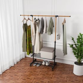 1pc, Tall Freestanding Towel Racks for Bathroom, Towel Holder Stand for Bathroom, Blanket Ladder Drying and Display Rack, Floor drying rack (model: Horizontal bar)