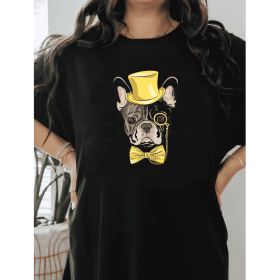 Casual Women's Cotton T-Shirt with Bow Detail - Trendy and Comfortable for Every Season (Style: 469)