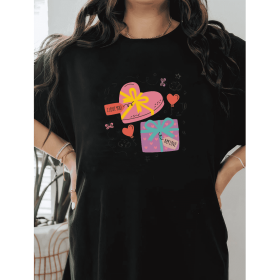 Casual Women's Cotton T-Shirt with Bow Detail - Trendy and Comfortable for Every Season (Style: 423)