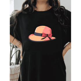 Casual Women's Cotton T-Shirt with Bow Detail - Trendy and Comfortable for Every Season (Style: 403)